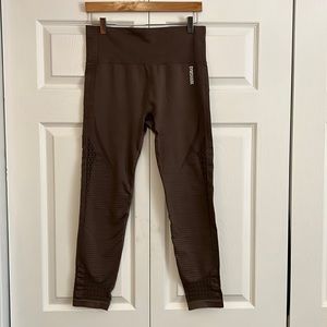 Gymshark XL dark mauve yoga pants with cutout design throughout. Only worn twice